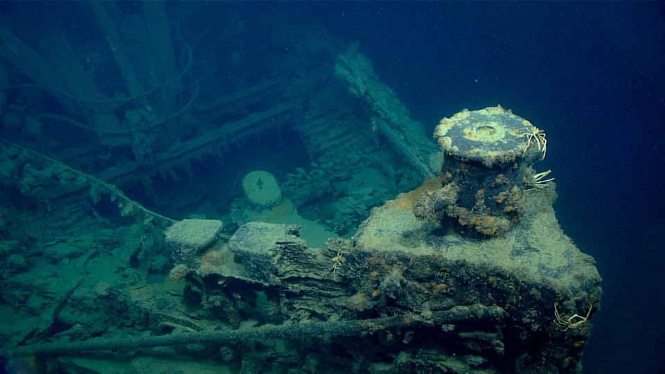 Phát hiện “nghĩa địa của những con tàu chìm ở vùng biển sâu nhất vịnh Mexico - Ảnh 2.