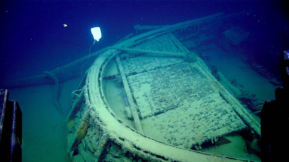 Phát hiện “nghĩa địa của những con tàu chìm ở vùng biển sâu nhất vịnh Mexico - Ảnh 6.