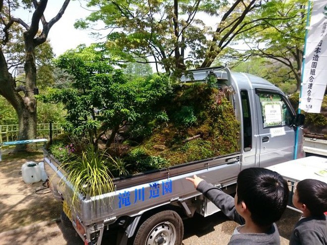 Xe tải cũ hỏng biến thành vườn cây xanh mát đẹp mê li, một lần nữa người Nhật lại khiến thế giới phải choáng váng - Ảnh 15.