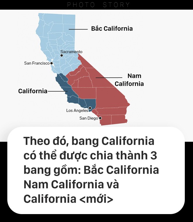 California sẽ ra sao nếu bị tách thành 3 bang? - Ảnh 4.