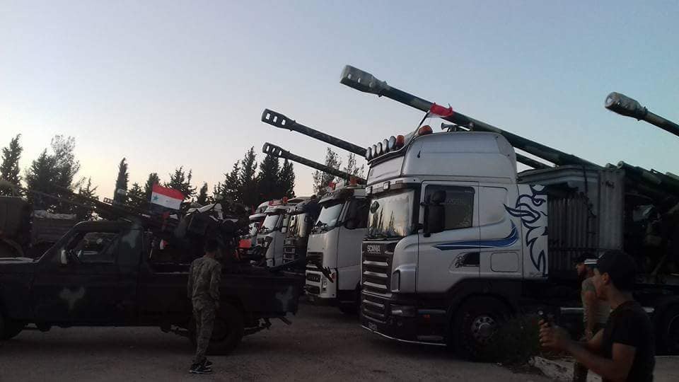 QĐ Syria triển khai 4 loại vũ khí đặc biệt, sẵn sàng cất mẻ lưới lớn ở Daraa - Ảnh 1. QĐ Syria triển khai 4 loại vũ khí đặc biệt, sẵn sàng cất mẻ lưới lớn ở Daraa - Ảnh 1.