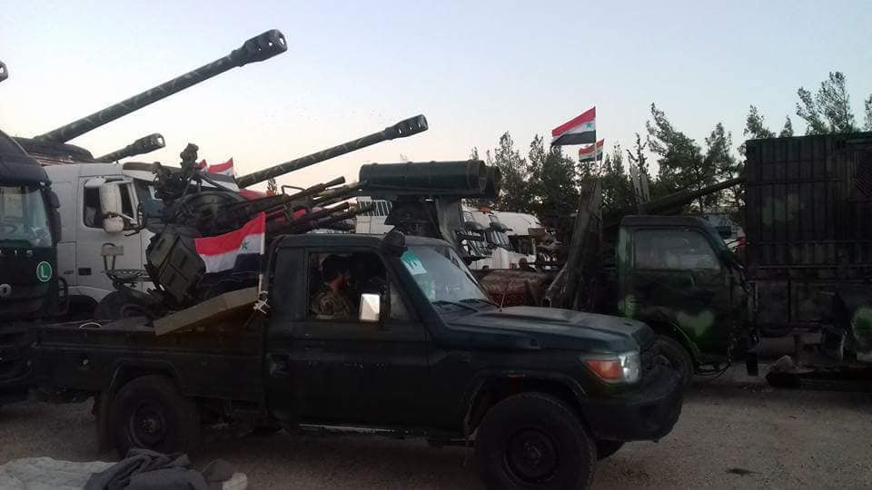 QĐ Syria triển khai 4 loại vũ khí đặc biệt, sẵn sàng cất mẻ lưới lớn ở Daraa - Ảnh 2. QĐ Syria triển khai 4 loại vũ khí đặc biệt, sẵn sàng cất mẻ lưới lớn ở Daraa - Ảnh 2.