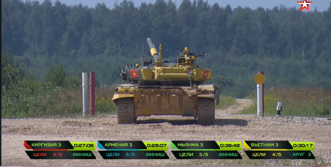 TRỰC TIẾP: Kíp xe tăng 3 Việt Nam tự phá kỷ lục Tank Biathlon 2018 - Xuất sắc chưa từng có - Ảnh 23. TRỰC TIẾP: Kíp xe tăng 3 Việt Nam tự phá kỷ lục Tank Biathlon 2018 - Xuất sắc chưa từng có - Ảnh 23.