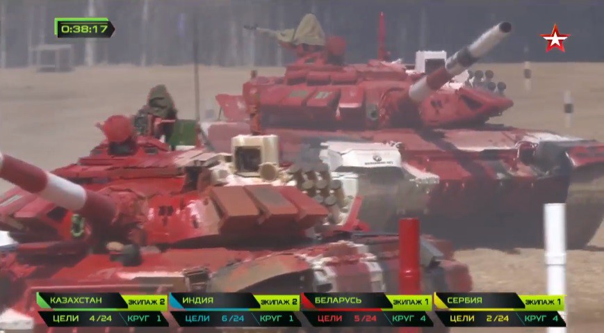 TRỰC TIẾP: Tank Biathlon 2018 - Kỳ lạ, xe T-72B3 hỏng liên tiếp, BTC quyết định bất ngờ - Ảnh 16. TRỰC TIẾP: Tank Biathlon 2018 - Kỳ lạ, xe T-72B3 hỏng liên tiếp, BTC quyết định bất ngờ - Ảnh 16.