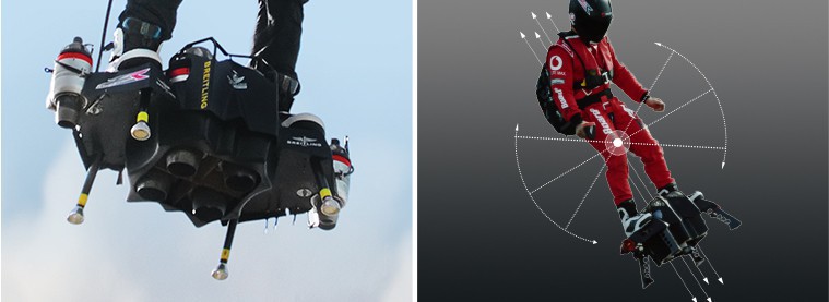 Ván trượt bay phản lực của Doraemon xuất hiện ngoài đời thực, bay vèo vèo trên biển - ảnh 2 Ván trượt bay phản lực của Doraemon xuất hiện ngoài đời thực: Tốc độ tối đa 165 km/h, bay vèo vèo trên biển dễ như bỡn - Ảnh 3.