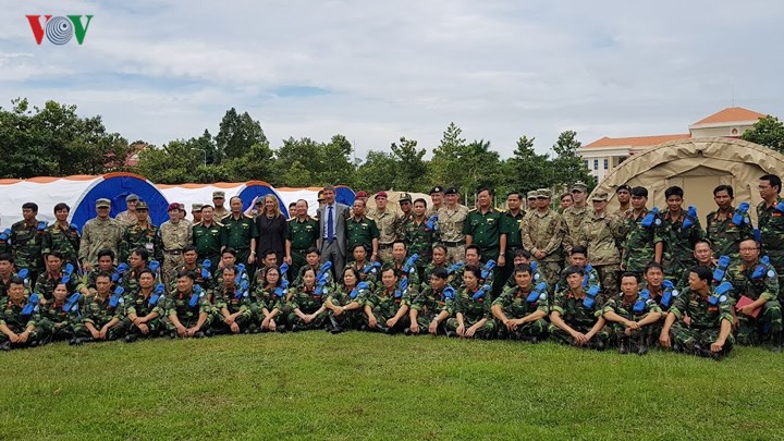 Việt Nam đã sẵn sàng cho sứ mệnh gìn giữ hòa bình tại Phái bộ LHQ - Ảnh 6. Việt Nam đã sẵn sàng cho sứ mệnh gìn giữ hòa bình tại Phái bộ LHQ - Ảnh 6.