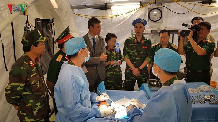 Việt Nam đã sẵn sàng cho sứ mệnh gìn giữ hòa bình tại Phái bộ LHQ - Ảnh 9. Việt Nam đã sẵn sàng cho sứ mệnh gìn giữ hòa bình tại Phái bộ LHQ - Ảnh 9.