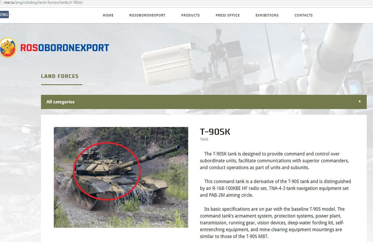 Chuyên gia Ukraine bóc phốt Công ty Xuất khẩu vũ khí Nga dùng hình xe tăng T-90SK giả - Ảnh 1. Chuyên gia Ukraine bóc phốt Công ty Xuất khẩu vũ khí Nga dùng hình xe tăng T-90SK giả - Ảnh 1.
