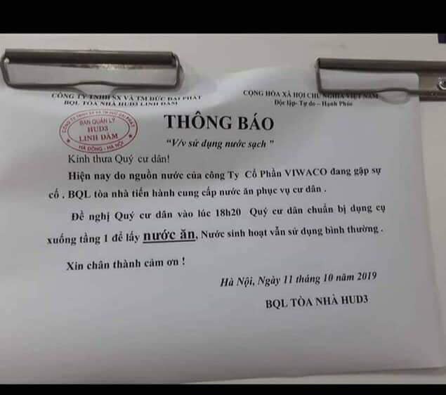 Hà Nội lập đoàn kiểm tra liên ngành xác định việc nước sạch có mùi rất hắc, khét nồng - Ảnh 1.