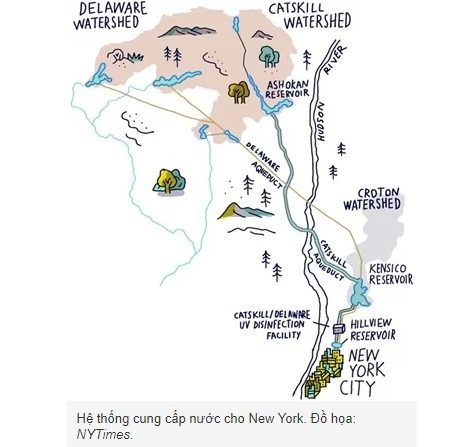 Dân New York nói về hệ thống nước máy của mình: Chúng tôi được uống sâm panh mỗi ngày - Ảnh 1.