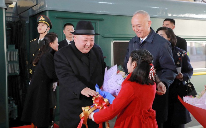 Yonhap: Đoàn tàu được cho là chở Chủ tịch Triều Tiên Kim Jong-un đã tiến vào Trung Quốc - Ảnh 2.