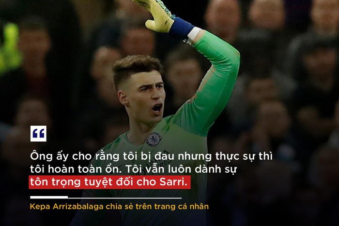 Những phát ngôn đáng chú ý nhất về vụ bật thầy của trai đẹp Kepa - Ảnh 8. Những phát ngôn đáng chú ý nhất về vụ bật thầy của trai đẹp Kepa - Ảnh 8.