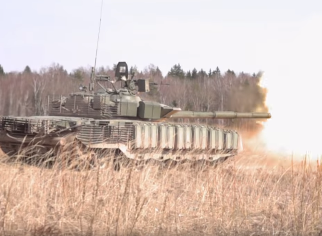 Áo giáp siêu độc đáo trang bị cho tăng T-80BVM, áp dụng được cho cả T-90S/SK? - Ảnh 1. Áo giáp siêu độc đáo trang bị cho tăng T-80BVM, áp dụng được cho cả T-90S/SK? - Ảnh 1.