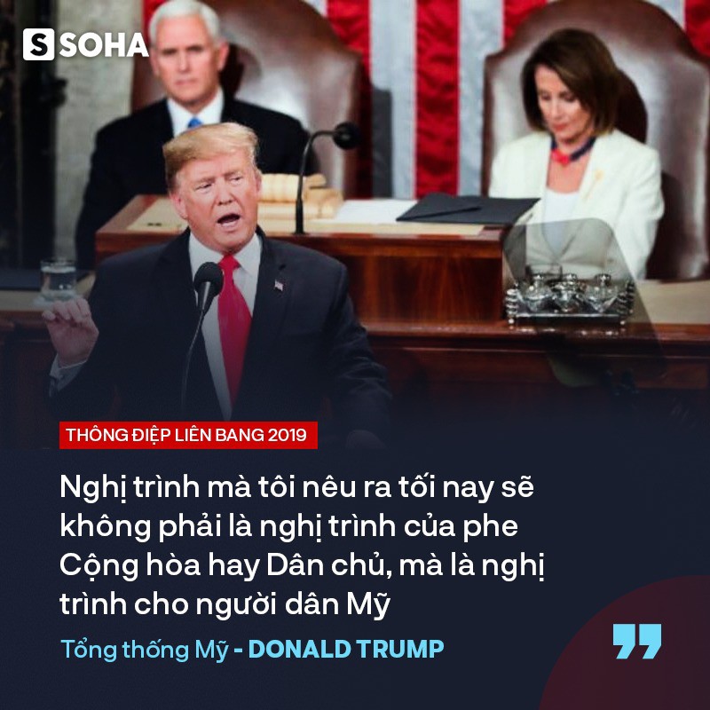 TT Trump kêu gọi “đoàn kết, hợp tác” trong TĐLB, cho biết sẽ gặp ông Kim Jong-un tại Việt Nam - Ảnh 3. TT Trump kêu gọi “đoàn kết, hợp tác” trong TĐLB, cho biết sẽ gặp ông Kim Jong-un tại Việt Nam - Ảnh 3.