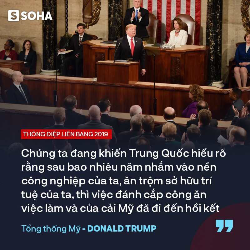 TT Trump kêu gọi “đoàn kết, hợp tác” trong TĐLB, cho biết sẽ gặp ông Kim Jong-un tại Việt Nam - Ảnh 10. TT Trump kêu gọi “đoàn kết, hợp tác” trong TĐLB, cho biết sẽ gặp ông Kim Jong-un tại Việt Nam - Ảnh 10.