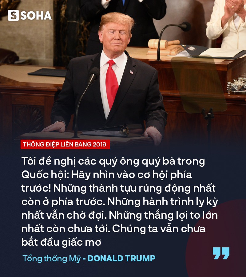 TT Trump kêu gọi “đoàn kết, hợp tác” trong TĐLB, cho biết sẽ gặp ông Kim Jong-un tại Việt Nam - Ảnh 16. TT Trump kêu gọi “đoàn kết, hợp tác” trong TĐLB, cho biết sẽ gặp ông Kim Jong-un tại Việt Nam - Ảnh 16.