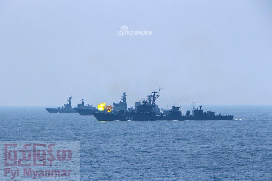 Choáng ngợp trước uy lực dàn chiến hạm nội địa của Hải quân Myanmar - Ảnh 1. Choáng ngợp trước uy lực dàn chiến hạm nội địa của Hải quân Myanmar - Ảnh 1.