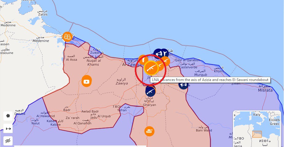 CẬP NHẬT: Chiến sự Libya gay cấn - Tiêm kích Mirage bị bắn hạ, máy bay quân sự Pháp và NATO bất ngờ xuất hiện - Ảnh 2. CẬP NHẬT: Chiến sự Libya gay cấn - Tiêm kích Mirage bị bắn hạ, máy bay quân sự Pháp và NATO bất ngờ xuất hiện - Ảnh 2.