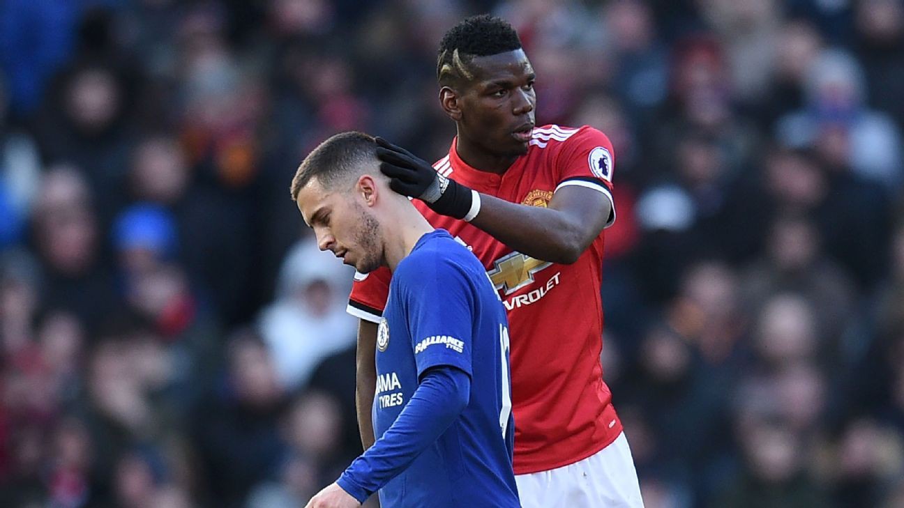 Cuộc chiến chào hàng của Hazard vs Pogba - Ảnh 1. Cuộc chiến chào hàng của Hazard vs Pogba - Ảnh 1.