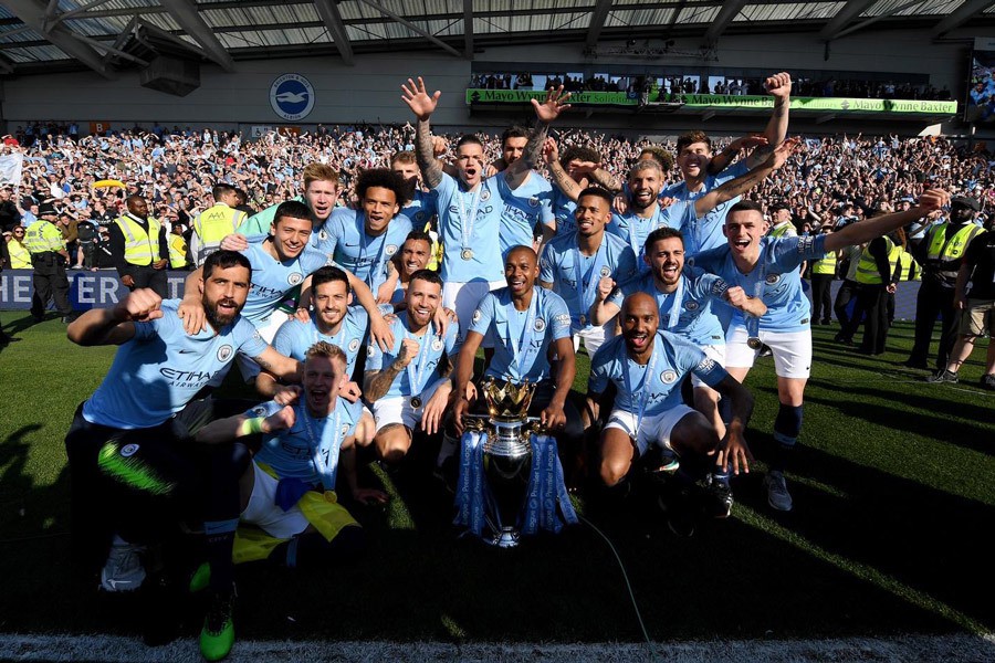 Man City vô địch Anh: Quyền lực của đồng tiền - Ảnh 1. Man City vô địch Anh: Quyền lực của đồng tiền - Ảnh 1.
