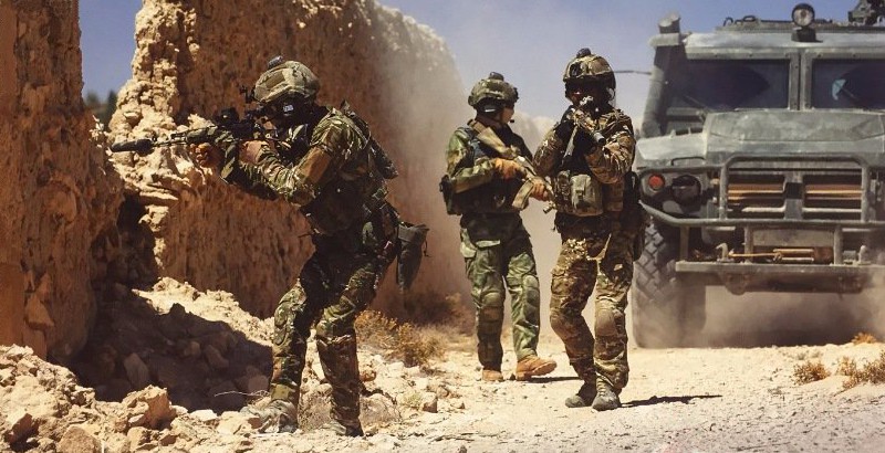 Đặc nhiệm Nga chiến đấu ở Syria: Đột kích mở đường, thọc sâu, đánh hiểm - Ảnh 1. Đặc nhiệm Nga chiến đấu ở Syria: Đột kích mở đường, thọc sâu, đánh hiểm - Ảnh 1.