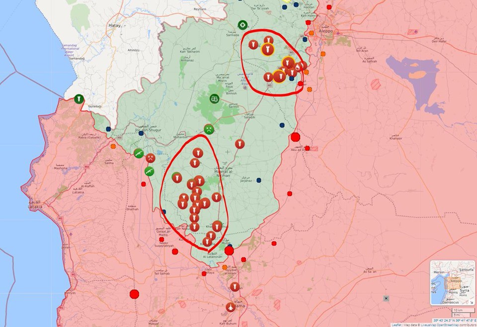Nga bủa lưới, phóng lao: Phiến quân, Thổ Nhĩ Kỳ và phương Tây như cá trên thớt ở Hama - Ảnh 5. Nga bủa lưới, phóng lao: Phiến quân, Thổ Nhĩ Kỳ và phương Tây như cá trên thớt ở Hama - Ảnh 5.