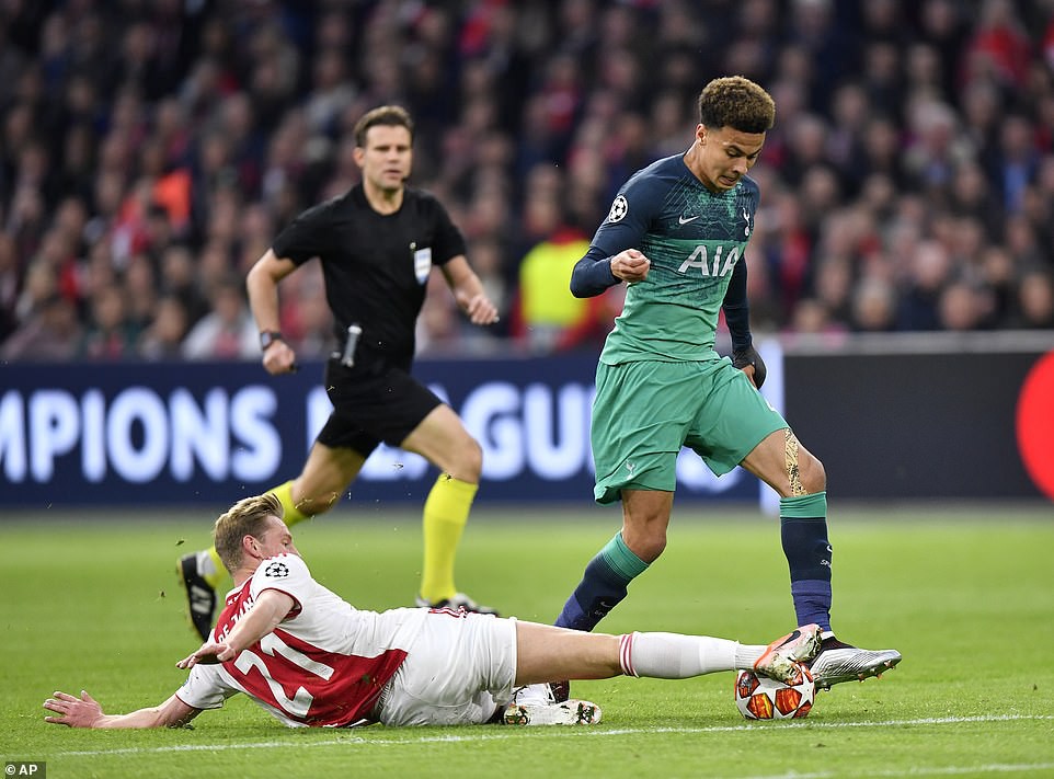 Độc chiêu của Mourinho giúp Tottenham đánh bại Ajax thế nào? - Ảnh 3. Độc chiêu của Mourinho giúp Tottenham đánh bại Ajax thế nào? - Ảnh 3.