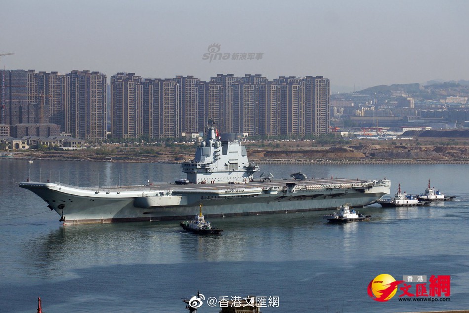 Biểu hiện bất thường cực kỳ đáng chú ý trên tàu sân bay mới nhất của Trung Quốc - Ảnh 2. Biểu hiện bất thường cực kỳ đáng chú ý trên tàu sân bay mới nhất của Trung Quốc - Ảnh 2.