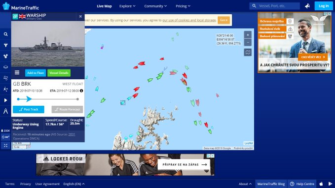 CẬP NHẬT: Hải quân Anh chĩa pháo cảnh cáo 5 tàu quân sự cao tốc Iran định bắt giữ tàu chở dầu trên Vịnh Ba Tư - Ảnh 2. CẬP NHẬT: Hải quân Anh chĩa pháo cảnh cáo 5 tàu quân sự cao tốc Iran định bắt giữ tàu chở dầu trên Vịnh Ba Tư - Ảnh 2.