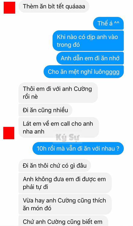 10 giờ đêm người yêu hẹn bạn đi ăn, chàng trai bối rối khi đọc được dòng tin nhắn  - Ảnh 1.