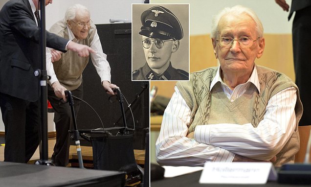 
Oskar Groening, 94 tuổi, cựu kế toán của trại tập trung Auschwitz của Phát xít Đức, bị một tòa án Đức kết án vì liên quan đến cái chết của ít nhất 300.000 người Do Thái. 
