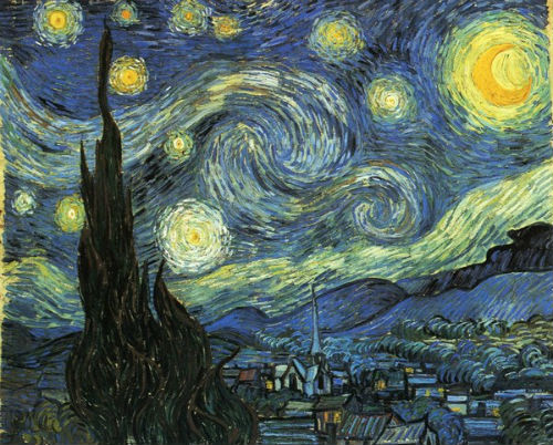 
Bức Starlight Night được Van Gogh vẽ trong một nhà thương điên ở Saint-Remy-de-Provence
