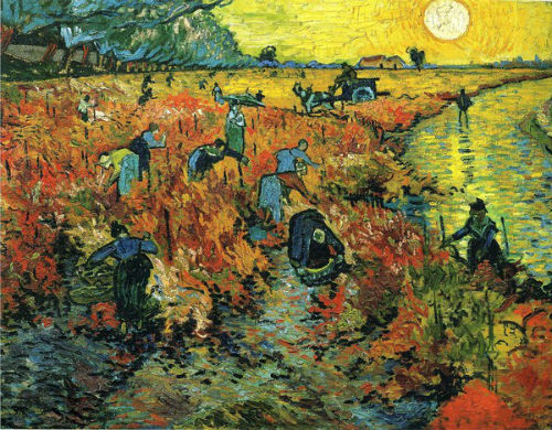 
Họa phẩm Red Vineyard at Arles
