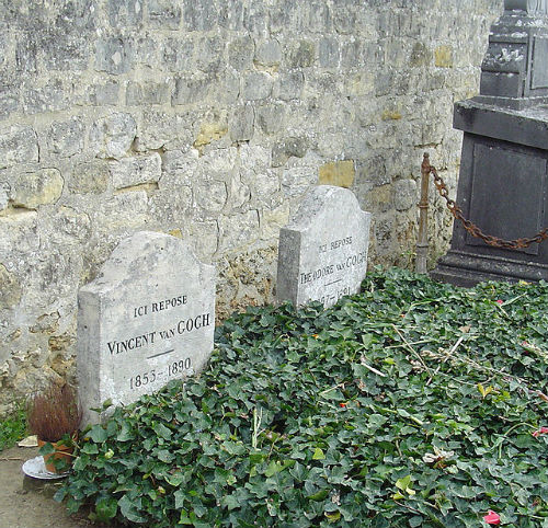 
Mộ của Vincent và Theo van Gogh tại nghĩa trang Auvers-sur-Oise, Pháp
