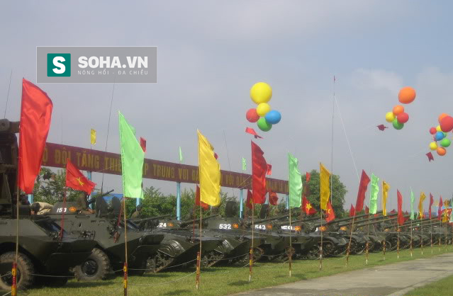 
Một số loại xe tăng, thiết giáp phổ biến của Việt Nam. Ảnh: Khắc Nguyệt.
