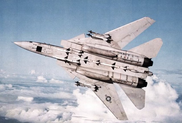 Máy bay tiêm kích đánh chặn F-14A Tomcat của Hải quân Mỹ