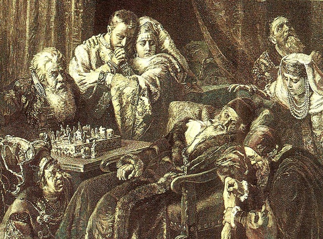 
Sa hoàng Ivan chết khi đang chơi cờ và cái chết này rất bí ẩn.
