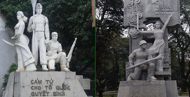 Đường Trường Chinh cong và sự nhầm lẫn trên tượng đài