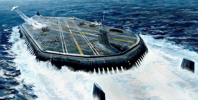 Tin xấu với TQ: Tàu ngầm Mỹ có thể biến thành... tàu sân bay
