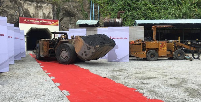 Hoạt động lại, vàng Phước Sơn hứa trả 334 tỉ đồng nợ thuế