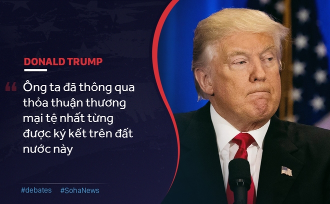 Donald Trump-Hillary Clinton tham gia cuộc tranh luận đầu tiên - Ảnh 5.