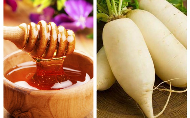 Gừng + Mật ong