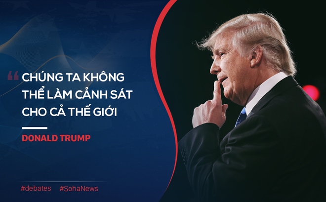 Tranh luận Trump-Clinton: Những phát ngôn xỏ xiên của 2 ứng cử viên - Ảnh 6.