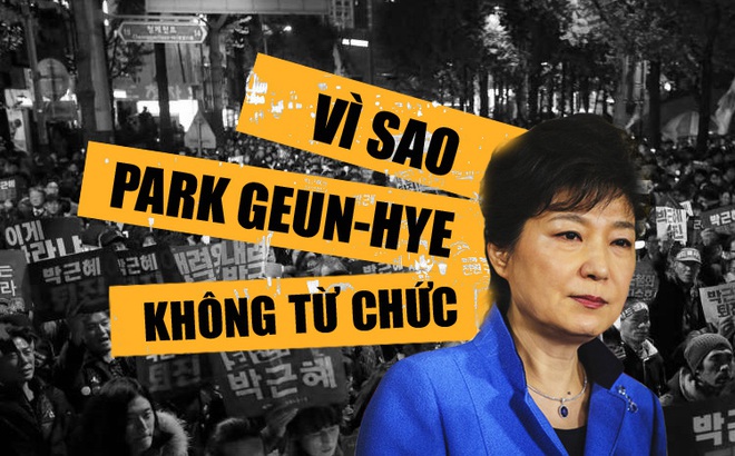 Vì sao biểu tình rầm rộ, tỉ lệ ủng hộ rớt thảm không "quật ngã" được Park Geun-hye?