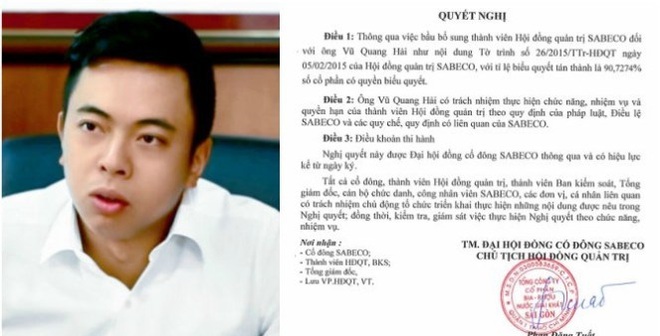 Phó Thủ tướng yêu cầu báo cáo việc bổ nhiệm con ông Vũ Huy Hoàng