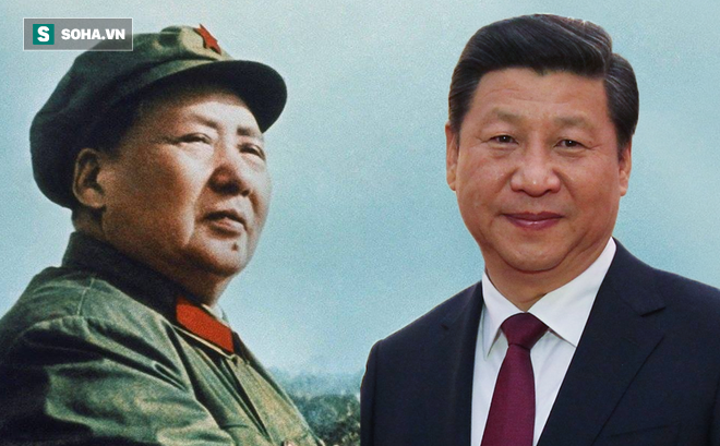 Image result for Äại ca Mao trạch Äông và táºp cáºn Bình