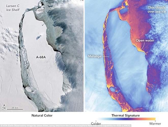 Lại 1 tảng băng lớn gấp 4 lần London tách vỡ ở Nam Cực, nguyên nhân rất đáng lo ngại - Ảnh 4.