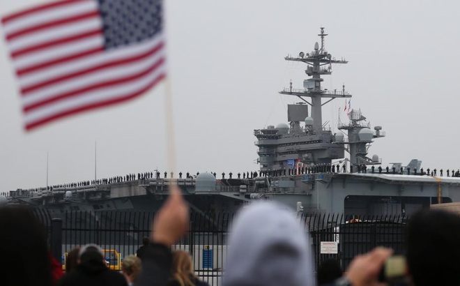 Biển Đông: Lo đụng độ tàu sân bay Mỹ, Trung Quốc lớn tiếng dọa dẫm