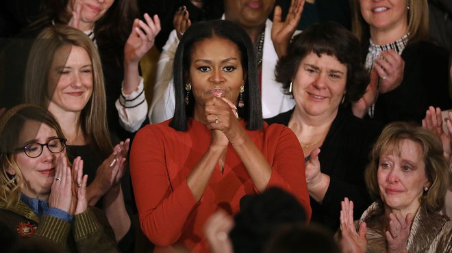 Diễn văn chia tay đầy cảm hứng và nước mắt của Michelle Obama: Hãy hy vọng. Đừng sợ hãi! - Ảnh 1.