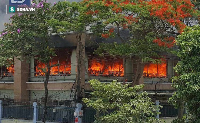 Hải Phòng: Cháy lớn tại công ty cáp điện